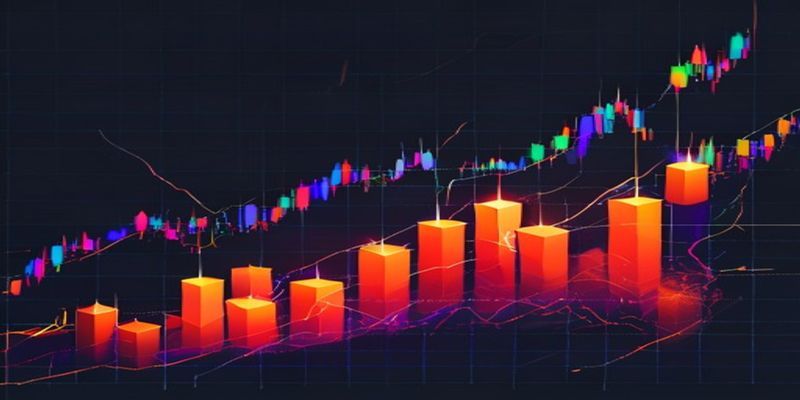 candlestick chart showing a sharp drop and liquidation cluster on Worldcoin
